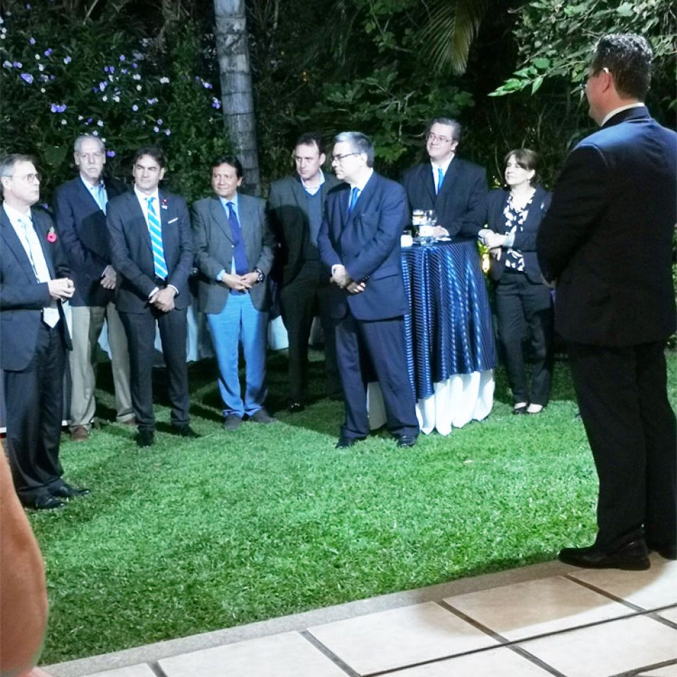 Welcome reception for the new U.K. Ambassador/Nov. 7 2019