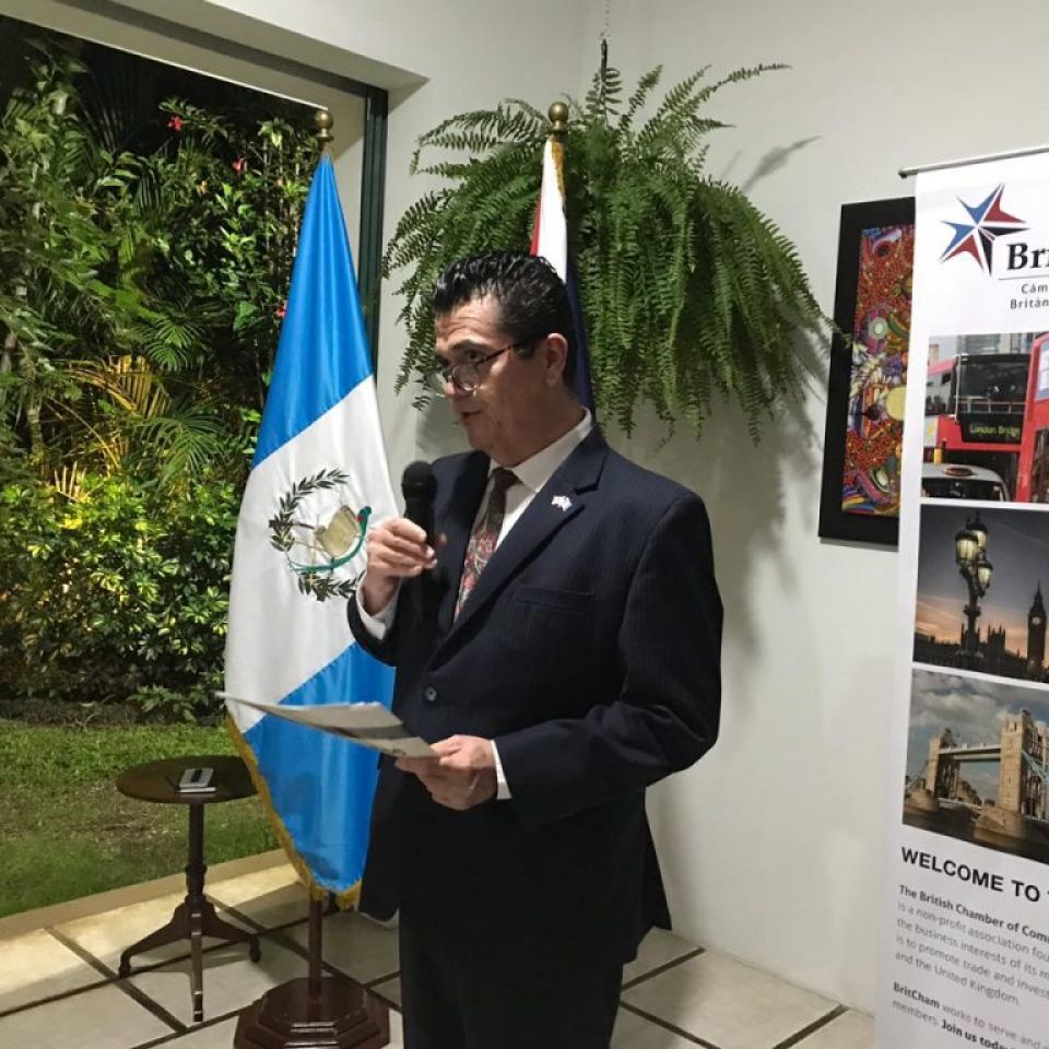 Discurso en el lanzamiento de la Cámara de Comercio Británica-Guatemalteca (BritCham)